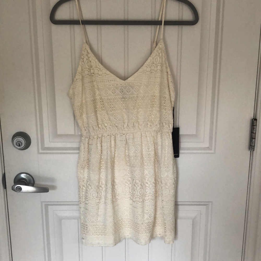 Cream dress